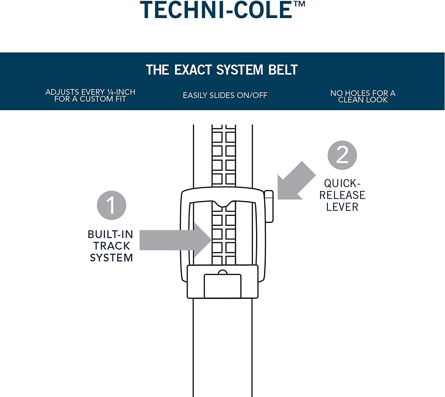 230816024109821_1 Kenneth Cole Men's Perfect Fit Adjustable Click Belt - Image 1